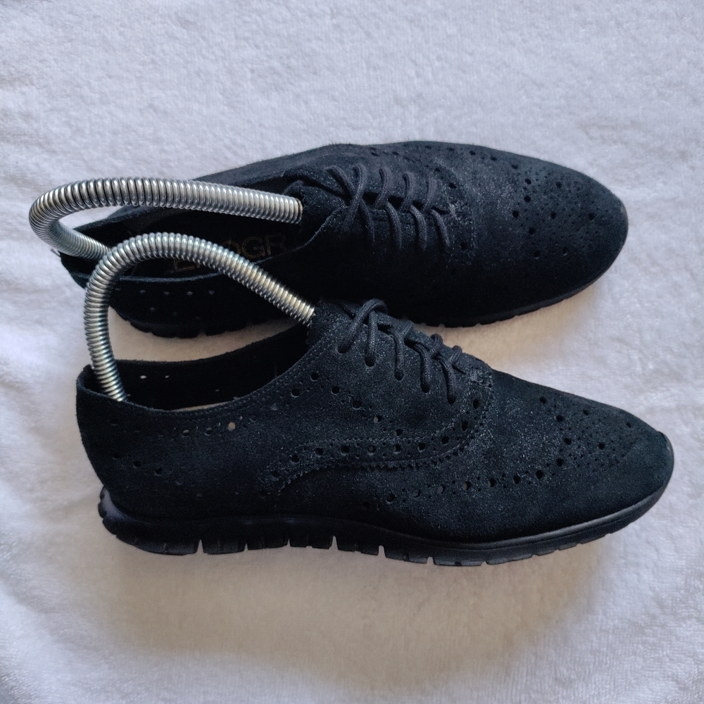 Cole Haan | ZeroGrand Wingtip Suede Oxford Loafer